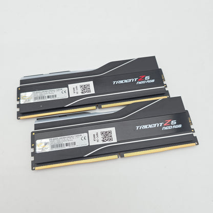 G.Skill Trident Z5 Neo RGB 32GB DDR5, 6000MHz, CL26-36-36-96, Desktop Gaming Memory RAM (2x16GB)