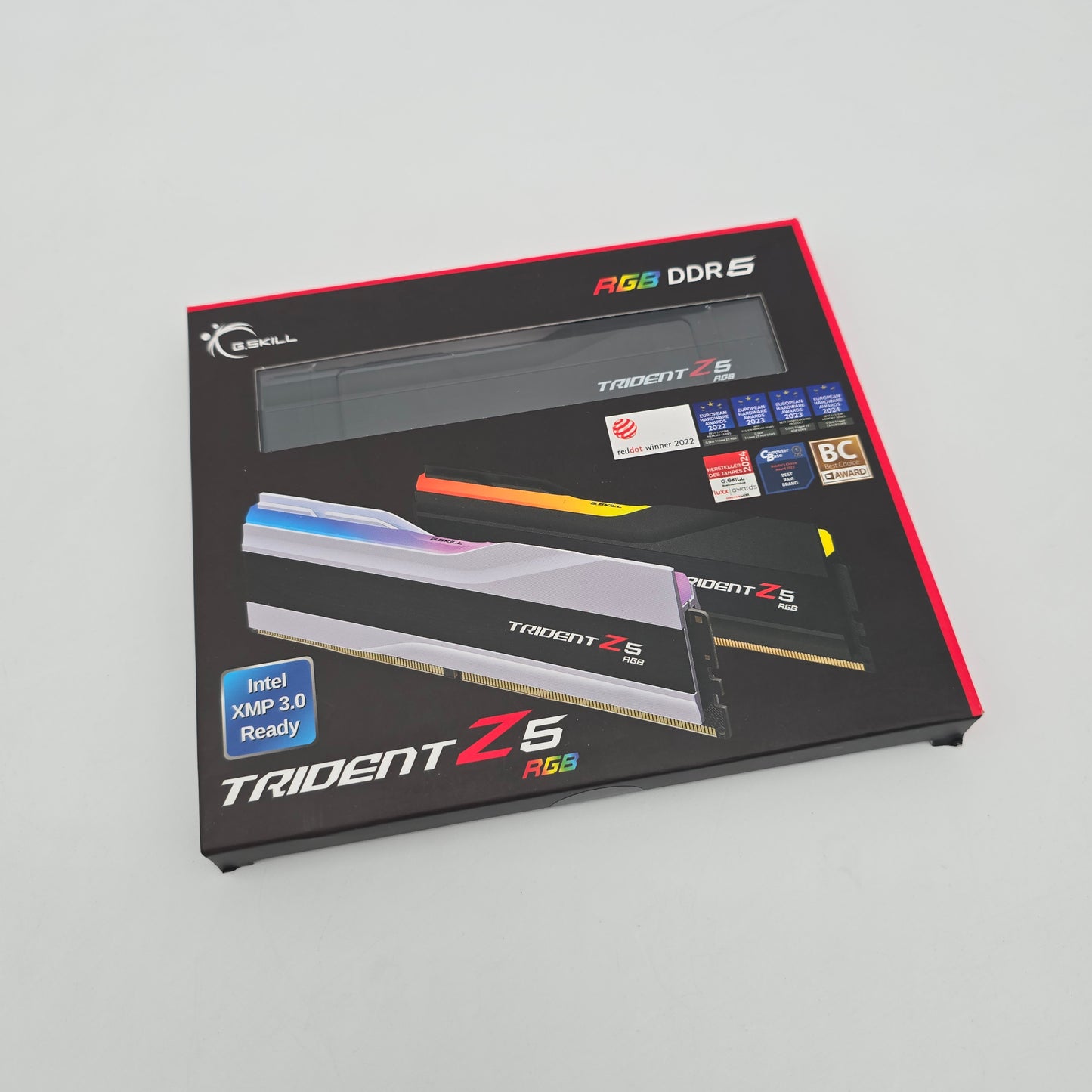 G.Skill Trident Z5 RGB 32GB DDR5, 6000MHz, CL36-36-36-96, Desktop Gaming Memory RAM (2x16GB)