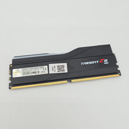 G.Skill Trident Z5 RGB 32GB DDR5, 6400MHz, CL32-39-39-102, Desktop Gaming Memory RAM (1x32GB)