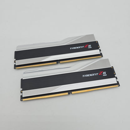 G.Skill Trident Z5 RGB 32GB DDR5, 6400MHz, CL32-39-39-102, Desktop Gaming Memory RAM (2x16GB)