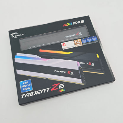 G.Skill Trident Z5 RGB 48GB DDR5, 8000MHz, CL40-48-48-128, Desktop Gaming Memory RAM (2x24GB)