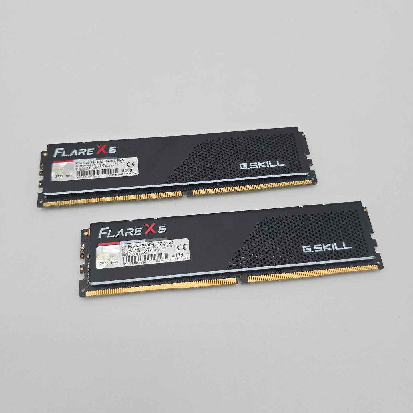 G.Skill Flare X5 96GB DDR5, 5600MHz, CL40-40-40-89, Desktop Gaming Memory RAM (2x48GB)