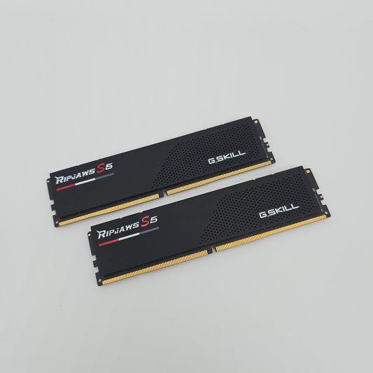 G.Skill Ripjaws S5 DDR5 RAM 96GB, 2x48GB, 5200MHz CL40-40-40-83, AMD EXPO Black