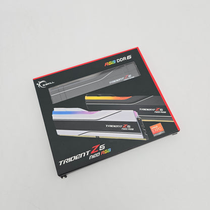 G.Skill TridentZ RGB 32GB DDR5 RAM 6000MHz, CL30-38-38-96, 2x16GB Memory Kit