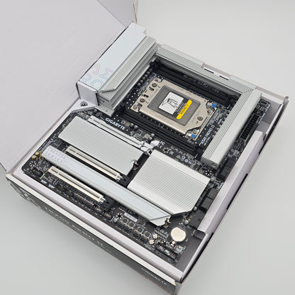 Gigabyte TRX50 AERO D AMD Threadripper Motherboard, Socket sTR5, Workstation Creator Motherboard