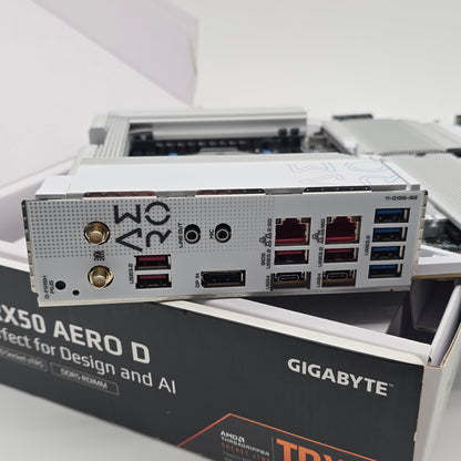 Gigabyte TRX50 AERO D AMD Threadripper Motherboard, Socket sTR5, Workstation Creator Motherboard
