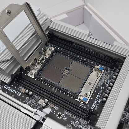 Gigabyte TRX50 AERO D AMD Threadripper Motherboard, Socket sTR5, Workstation Creator Motherboard