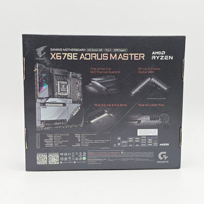 Gigabyte Aorus X670E Aorus Master, Socket AM5, Gaming Motherboard