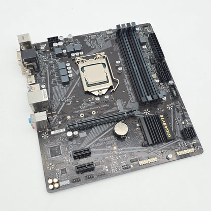 Gigabyte B460M DS3H Micro-ATX Gaming Motherboard, Intel Core i5-10400 Processor CPU Combo