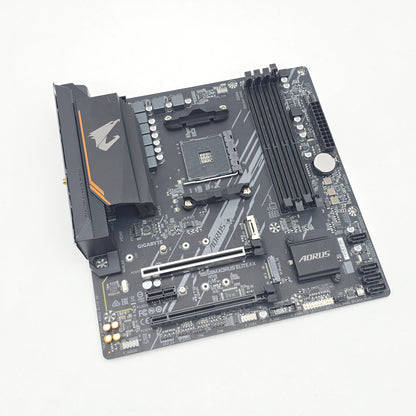 Gigabyte B550M Aorus Elite AX, AMD Socket AM4 Micro-ATX Gaming Motherboard