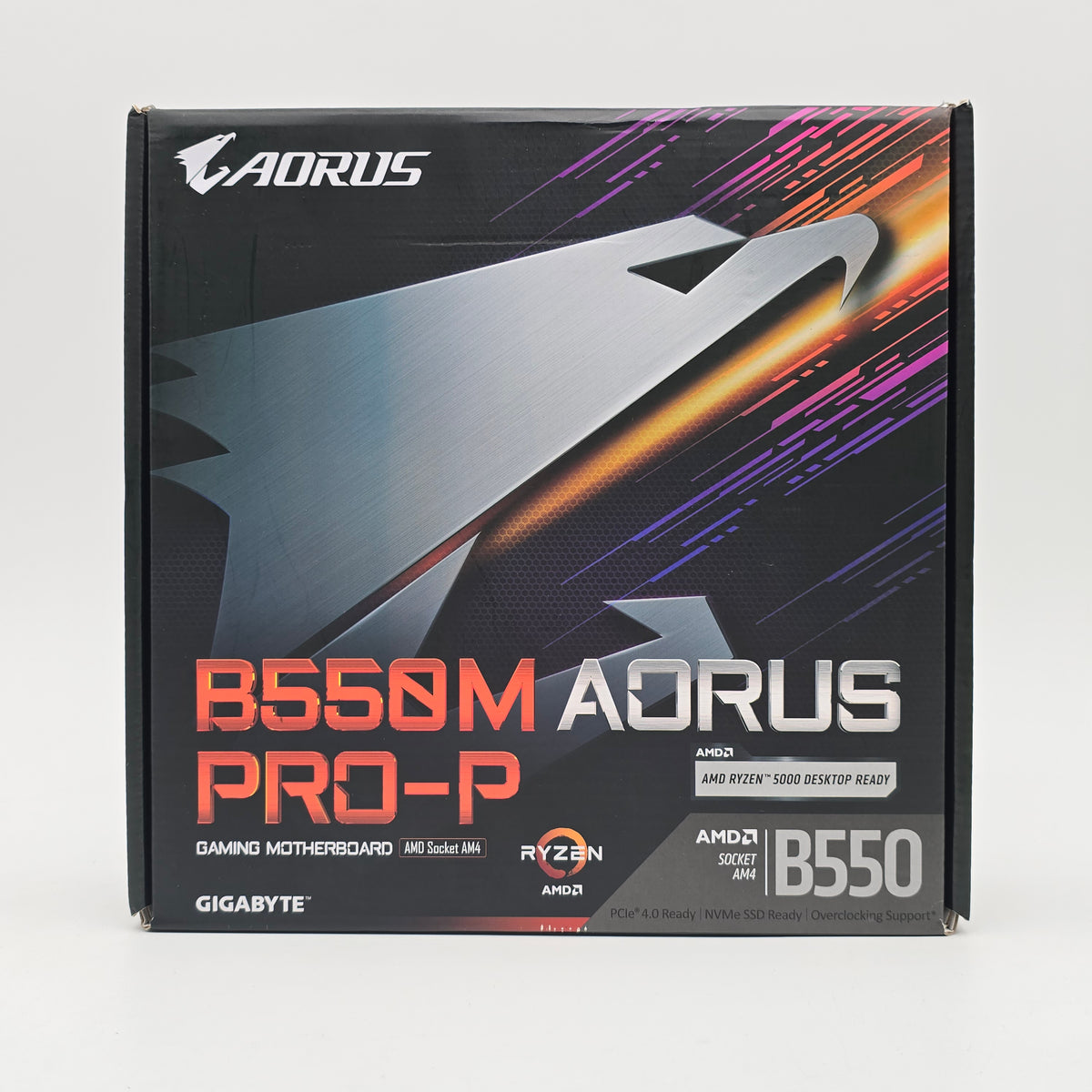 Gigabyte B550M Aorus Pro-P, AMD AM4 Socket, Micro-ATX Gaming Motherboard