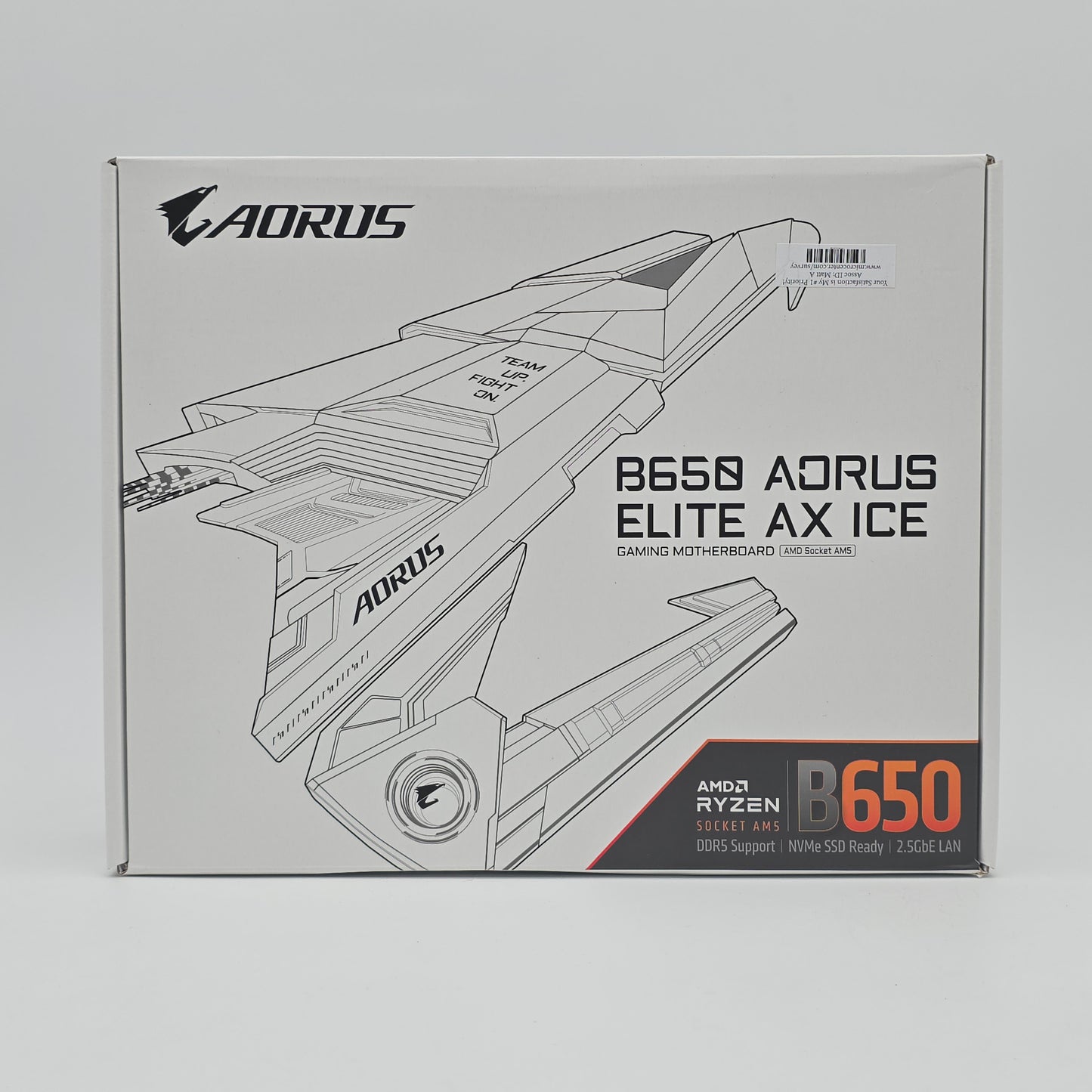 Gigabyte B650 Aorus Elite AX Ice, AMD AM5 Socket ATX Gaming Motherboard