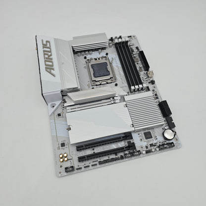 Gigabyte B650E Aorus Elite X AX Ice, AMD Socket AM5 ATX Gaming Motherboard