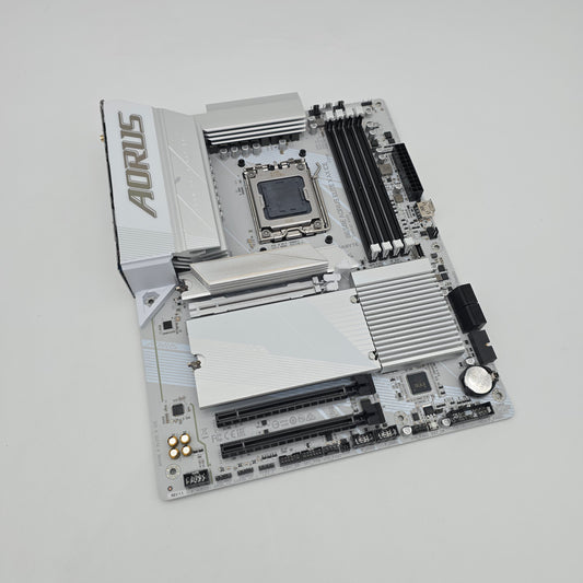 Gigabyte B650E Aorus Elite X AX Ice, AMD Socket AM5 ATX Gaming Motherboard