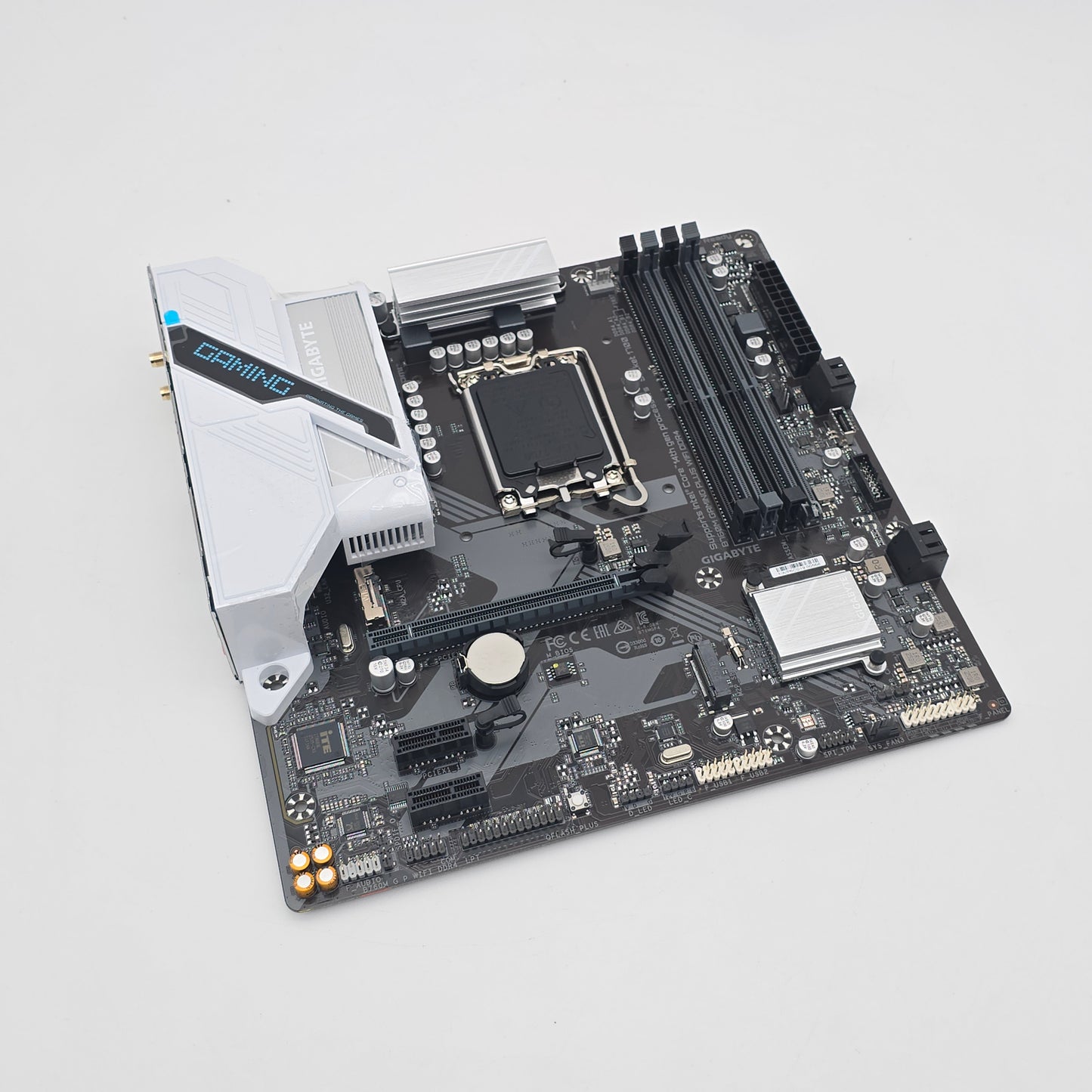 Gigabyte B760M Gaming Plus WiFi DDR4, Socket LGA 1700, mATX Gaming Desktop Motherboard