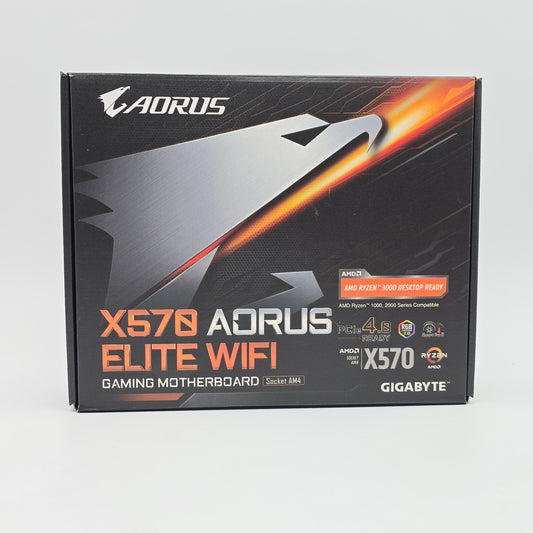 Gigabyte X570 Aorus Elite WiFi, Socket AM4, Desktop Gaming Motherboard