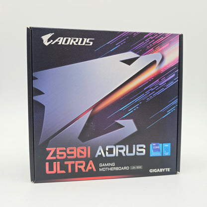 Gigabyte Z590I Aorus Ultra, Intel LGA1200, Mini-ITX Gaming Motherboard