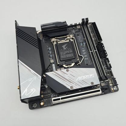 Gigabyte Z590I Aorus Ultra, Intel LGA1200, Mini-ITX Gaming Motherboard