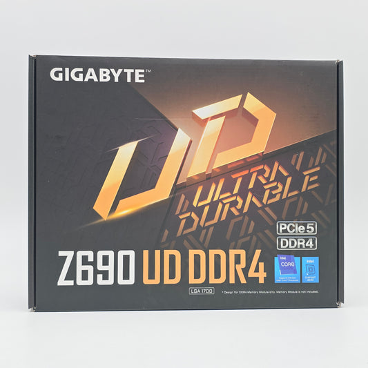 Gigabyte Z690 UD DDR4 ATX Gaming Motherboard + Intel Core i5-12600KF CPU Combo