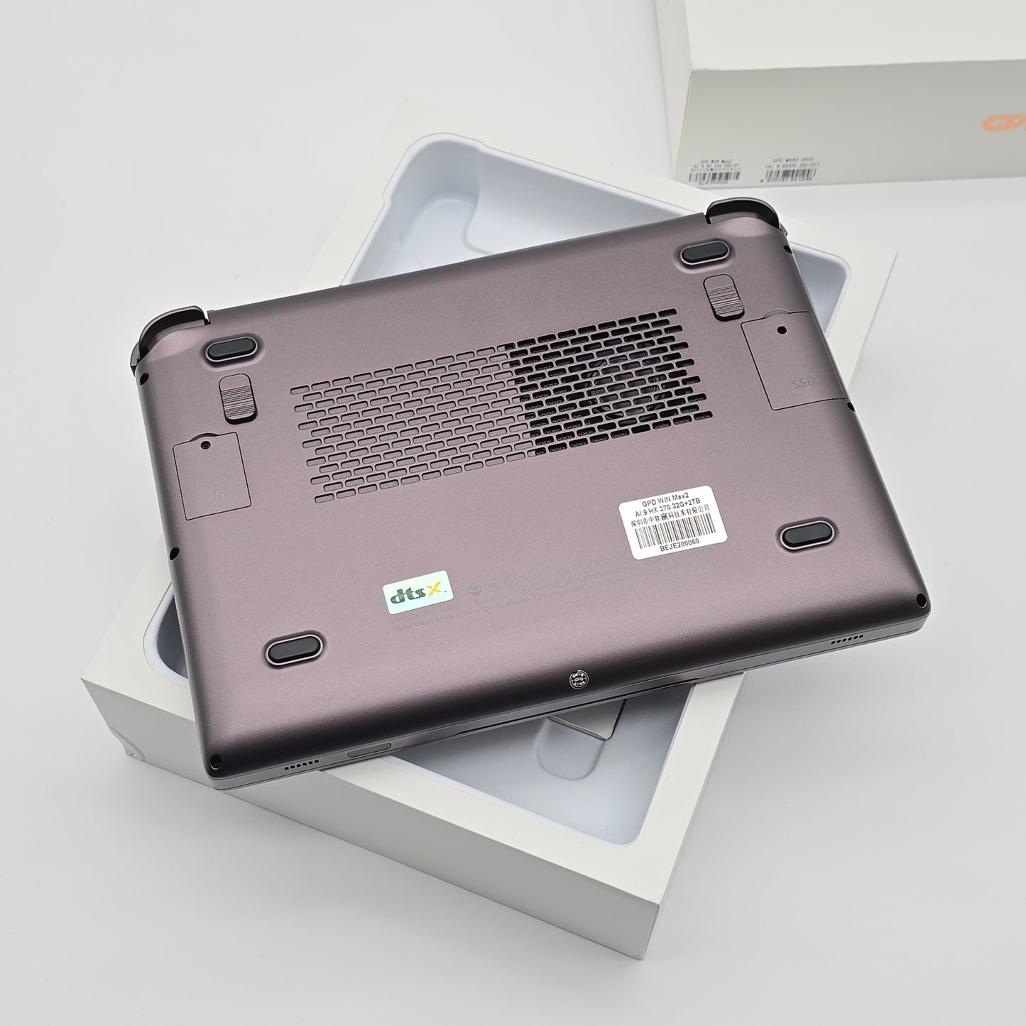 GPD Win Max 2 10.1" Gaming Laptop AI 9 HX 370, 32GB RAM, 2TB NVMe, Handheld Gaming PC