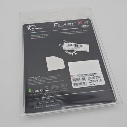 G.Skill Flare X5 64GB DDR5, 6000MHz, CL30-40-40-96, Desktop Gaming Memory RAM (2x32GB)