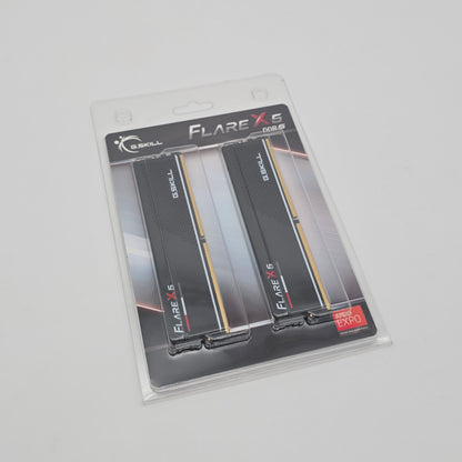 G.Skill Flare X5 64GB DDR5, 6000MHz, CL30-40-40-96, Desktop Gaming Memory RAM (2x32GB)