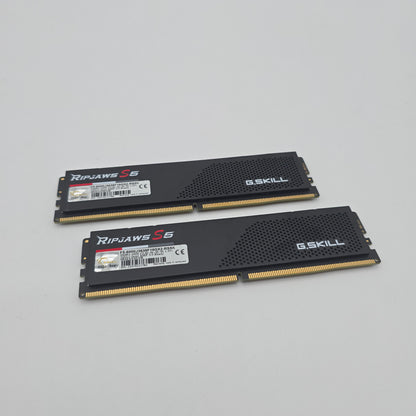 G.Skill Ripjaws S5 32GB DDR5, 6000MHz, CL36-36-36-96, Desktop Gaming Memory RAM (2x16GB)