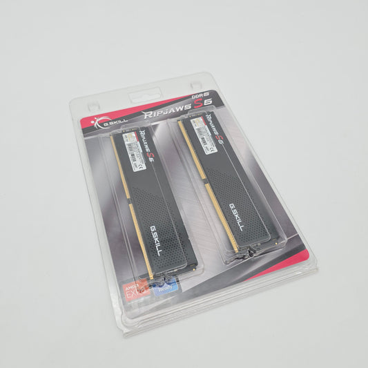 G.Skill Ripjaws S5 64GB DDR5, 6000MHz, CL36-36-36-96, Desktop Gaming Memory RAM (2x32GB)