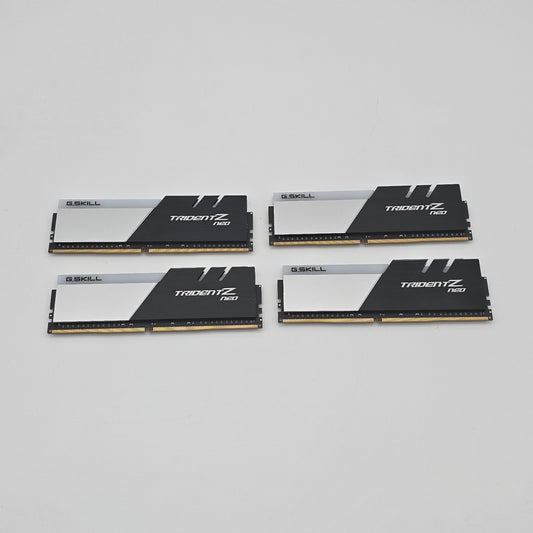 G.Skill Trident Z Neo 128GB DDR4, 3200MHz, CL16, Desktop Gaming Memory RAM (4x32GB)