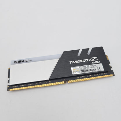 G.Skill Trident Z Neo 16GB, 3200MHz, CL16, Desktop Gaming Memory RAM (1x16GB)