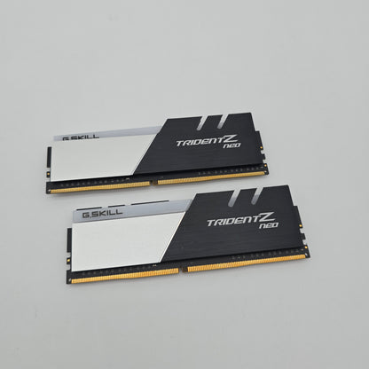 G.Skill Trident Z Neo 32GB DDR4, 3200MHz, CL16-18-18-38, Desktop Gaming Memory RAM (2x16GB)