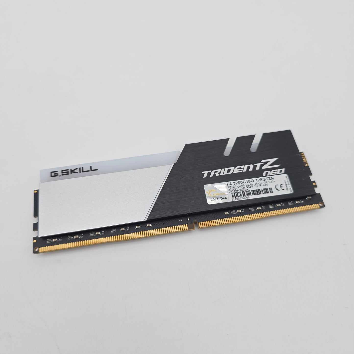 G.Skill Trident Z Neo 32GB DDR4, 3200MHz, CL16, Desktop Gaming Memory RAM (1x32GB)