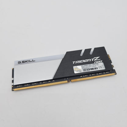 G.Skill Trident Z Neo 32GB DDR4, 3200MHz, CL16, Desktop Gaming Memory RAM (1x32GB)