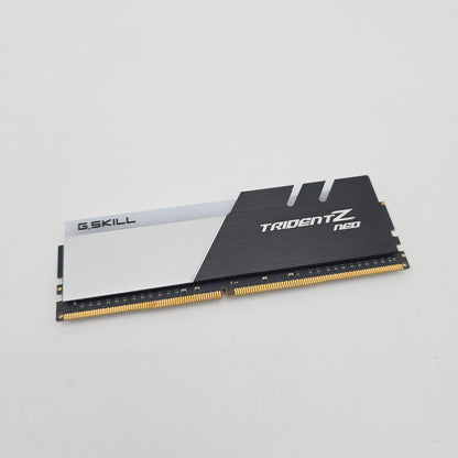 G.Skill Trident Z Neo 32GB DDR4, 3200MHz, CL16, Desktop Gaming Memory RAM (1x32GB)