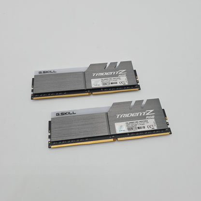 G.Skill Trident Z RGB 16GB DDR4, 2400MHz, CL15-15-15-35, Desktop Gaming Memory RAM (2x8GB)