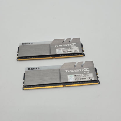G.Skill Trident Z RGB 16GB DDR4, 3000MHz, CL16-18-18-38, Desktop Gaming Memory RAM (2x8GB)