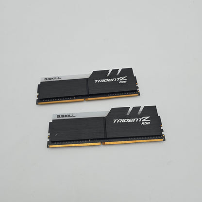 G.Skill Trident Z RGB 16GB DDR4, 3000MHz, CL16-18-18-38, Desktop Gaming Memory RAM (2x8GB)