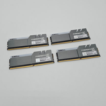 G.Skill Trident Z RGB 32GB DDR4, 3200MHz, CL16, Desktop Gaming Memory RAM (4x8GB)