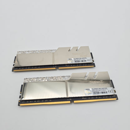 G.Skill Trident Z Royal 32GB DDR4, 3600MHz, CL19-20-20-40, Desktop Gaming Memory RAM (2x16GB)