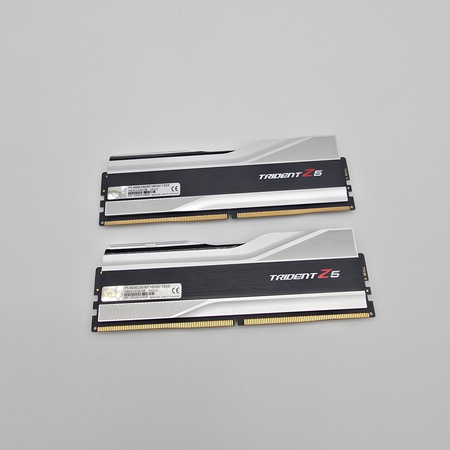 G.Skill TridentZ RGB 32GB, 6000MHz, Gaming Desktop Memory RAM (2x16GB)