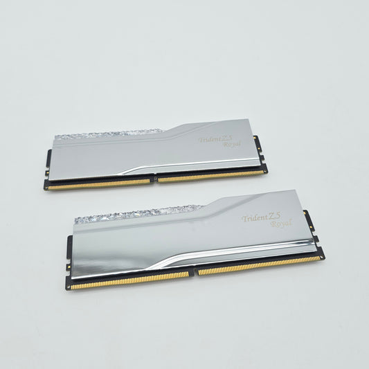 G.Skill Trident Z5 Royal 48GB DDR5, 8000MHz, CL40-48-48-128, Desktop Gaming Memory RAM (2x24GB)