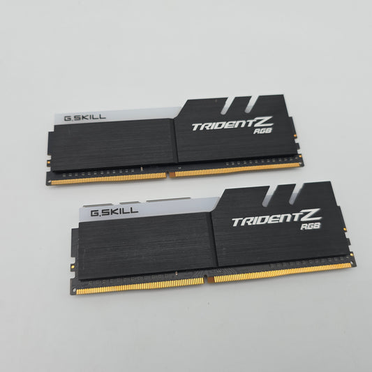 G.Skill Trident Z RGB 16GB DDR4, 3200MHz, CL16, Desktop Gaming Memory RAM (2x8GB)