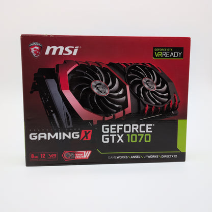 GTX 1070 MSI Gaming X 8GB, NVIDIA Gaming Graphics Card GPU