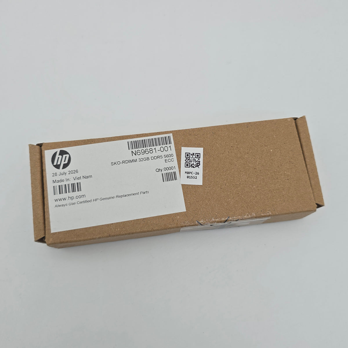 HP 32GB DDR5, 5600MHz, ECC RDIMM Server Memory RAM