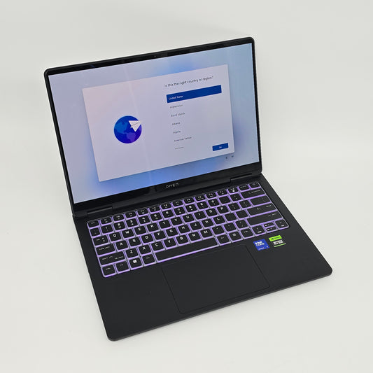 HP Omen Transcend 14 Gaming Laptop, RTX 4060, Intel Ultra 5 155H, 16GB DDR5, OLED 14" 120Hz Screen