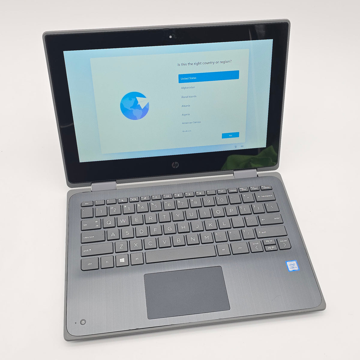 HP ProBook x360 11 G6 EE, Integrated Intel Graphics, Intel Core i3-10110Y, 8GB DDR4, 1366x768p 60Hz, Windows Laptop