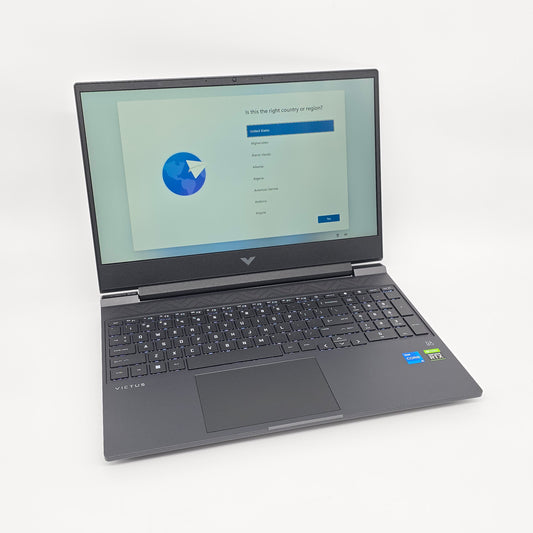 HP Victus 15 Gaming Laptop, RTX 3050, Intel i5-12450H, 16GB, 144Hz Screen