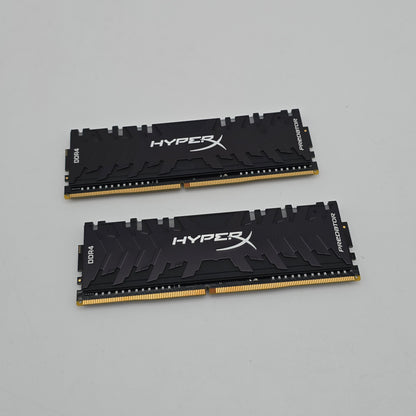 HyperX Predator 16GB DDR4, 3200MHz, CL16, Desktop Gaming Memory RAM (2x8GB)