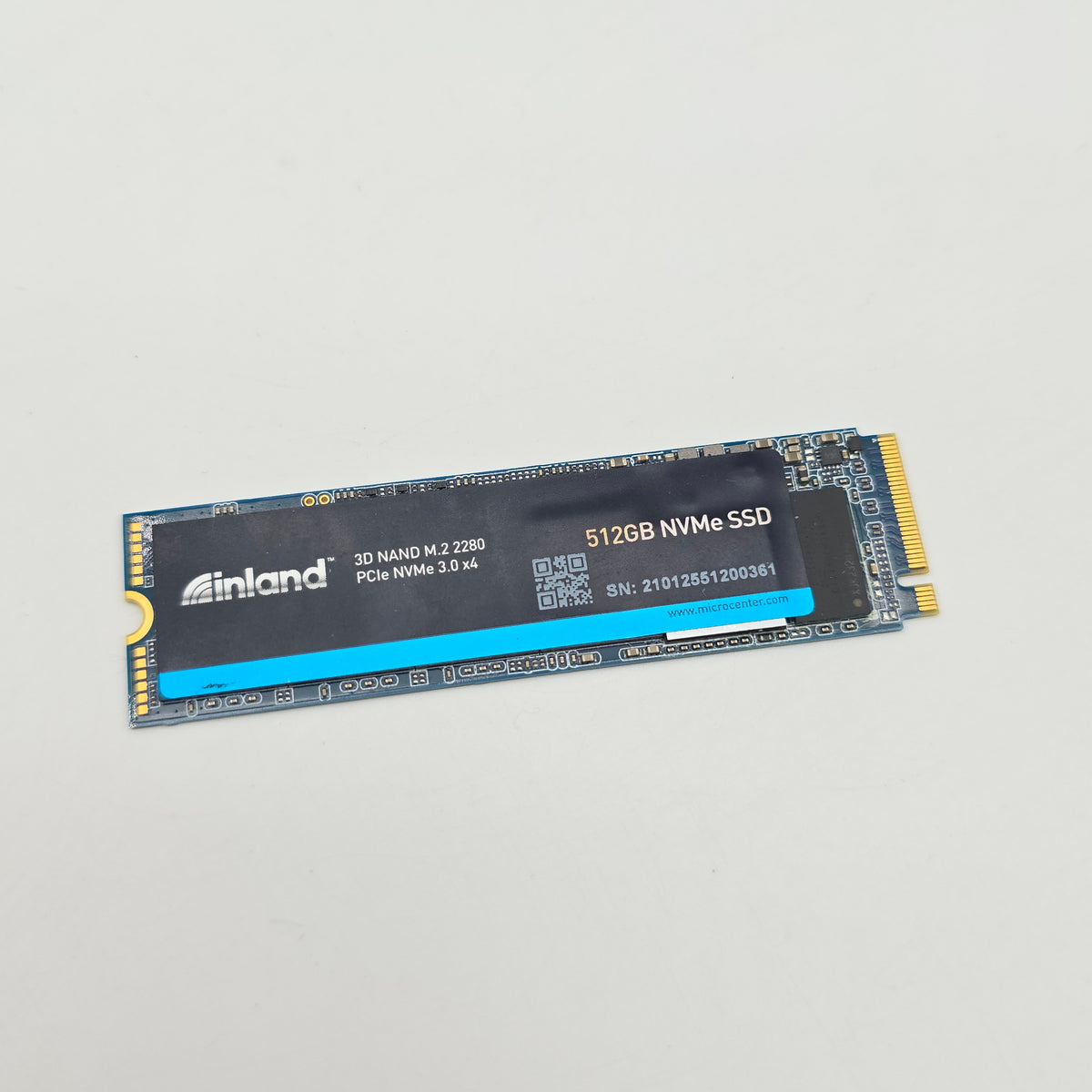Inland 512GB M.2 PCIe NVMe SSD, Internal Gaming Solid State Drive Storage