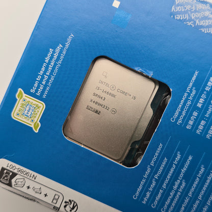 Intel Core i5-14600K Gaming Processor CPU, Intel Socket LGA 1700